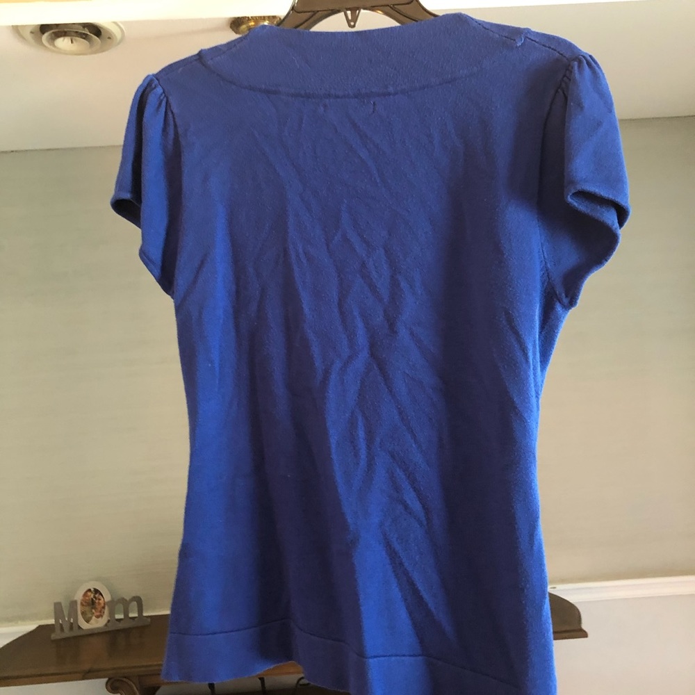 Royal blue blouse - Picture 3 of 3